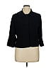 R&M Richards 100% Polyester Black Jacket Size 14 - photo 1