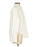 Zara 100% Cotton Ivory Long Sleeve Button-Down Shirt Size S - photo 4