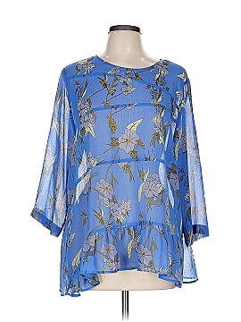 Logo By Lori Goldstein 3/4 Sleeve Blouse