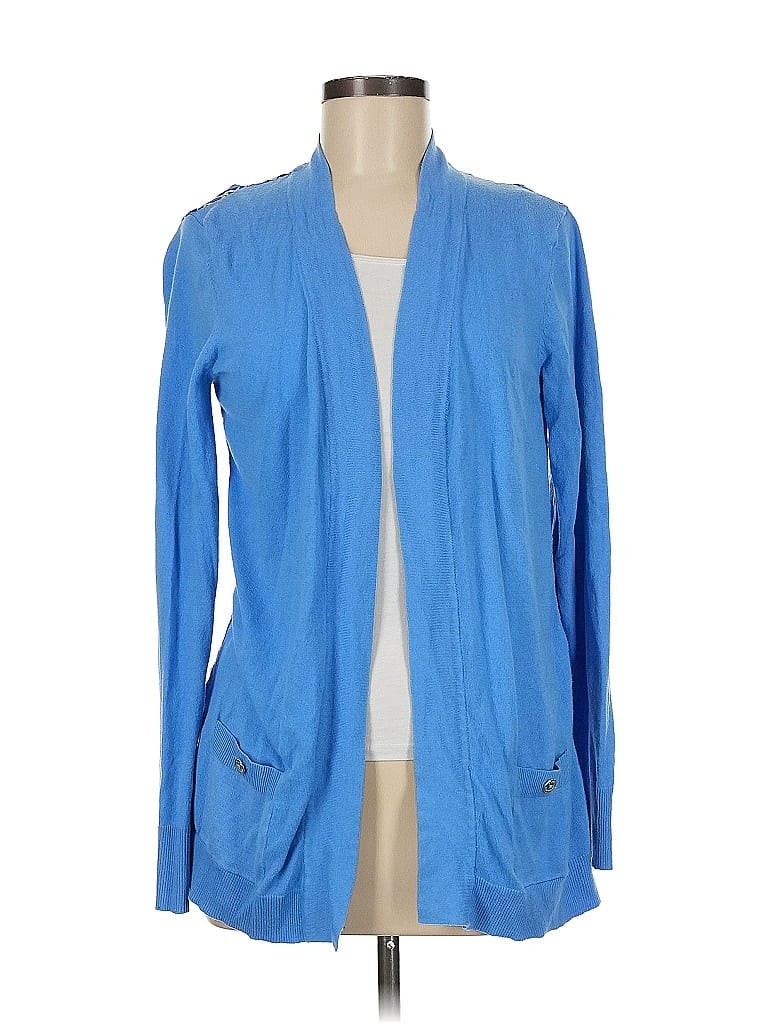 Dana Buchman Blue Cardigan Size M - photo 1