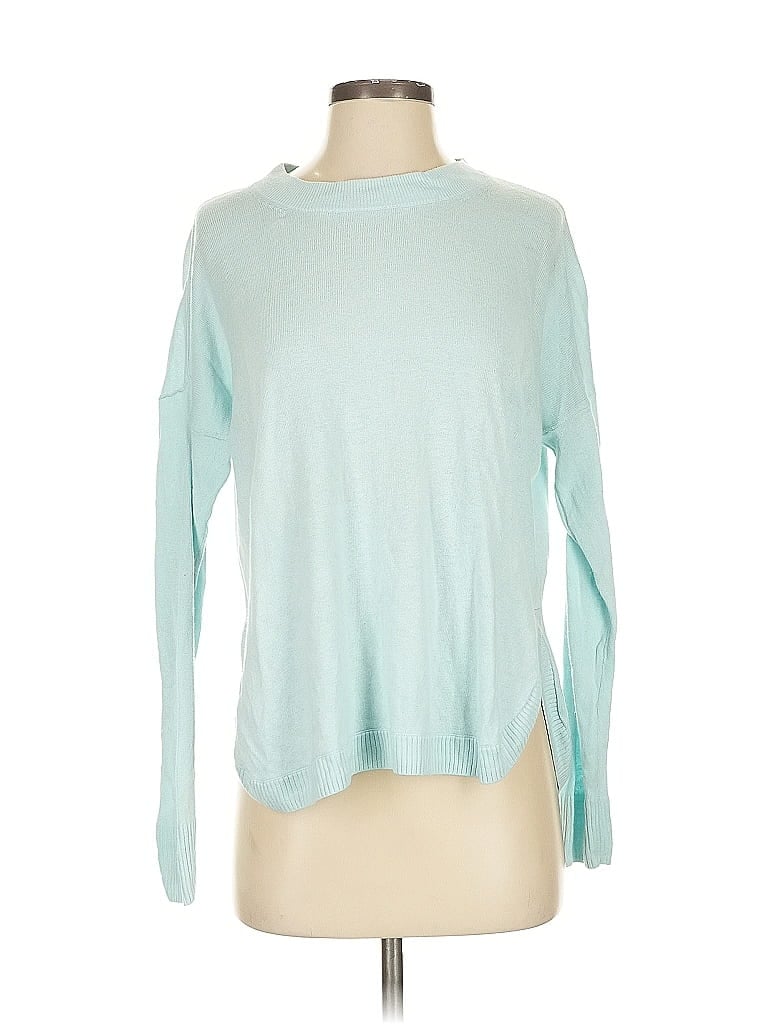 Pre-owned J.crew Factory Store Pullover Sweater In Blue