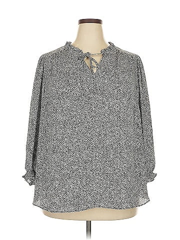Jones & Co 3/4 Sleeve Blouse (view 1)