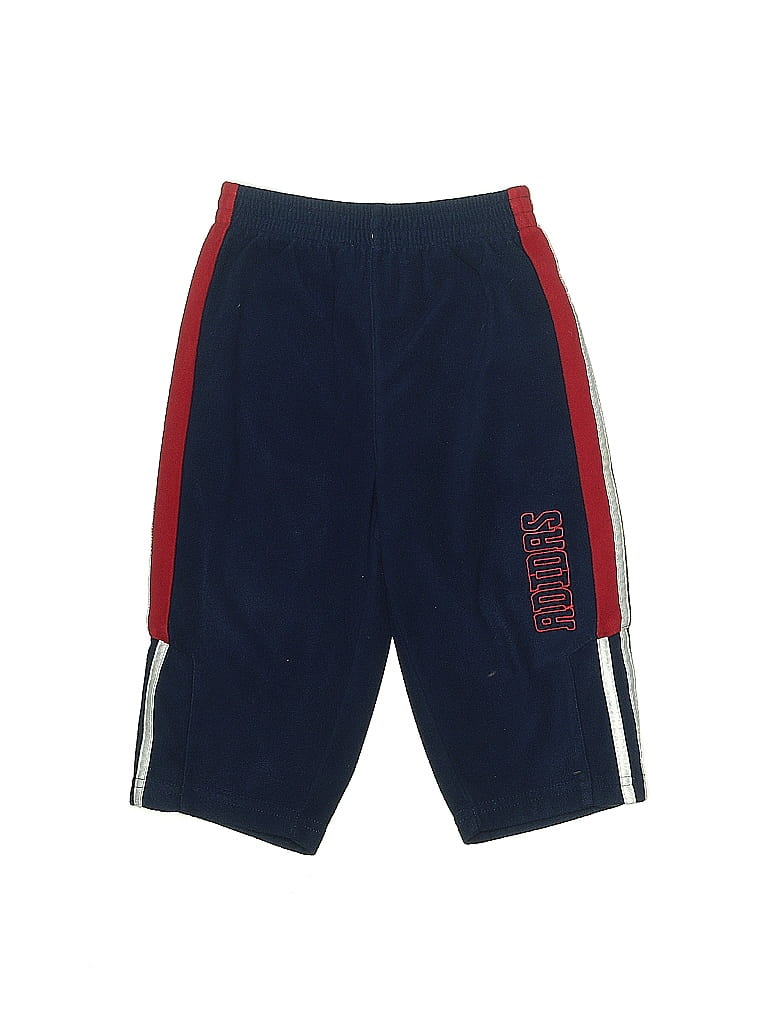 Adidas 100% Polyester Blue Track Pants 12-18 MO / 18 MO - photo 1