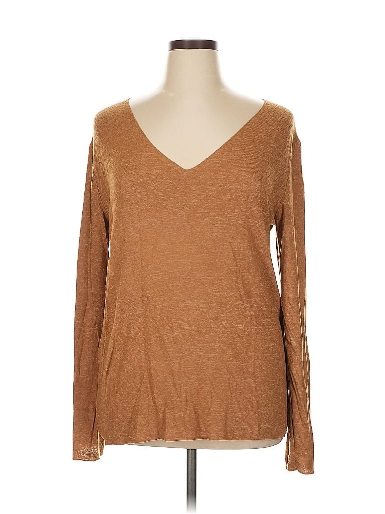 Zara Brown Pullover Sweater Size XL - photo 1