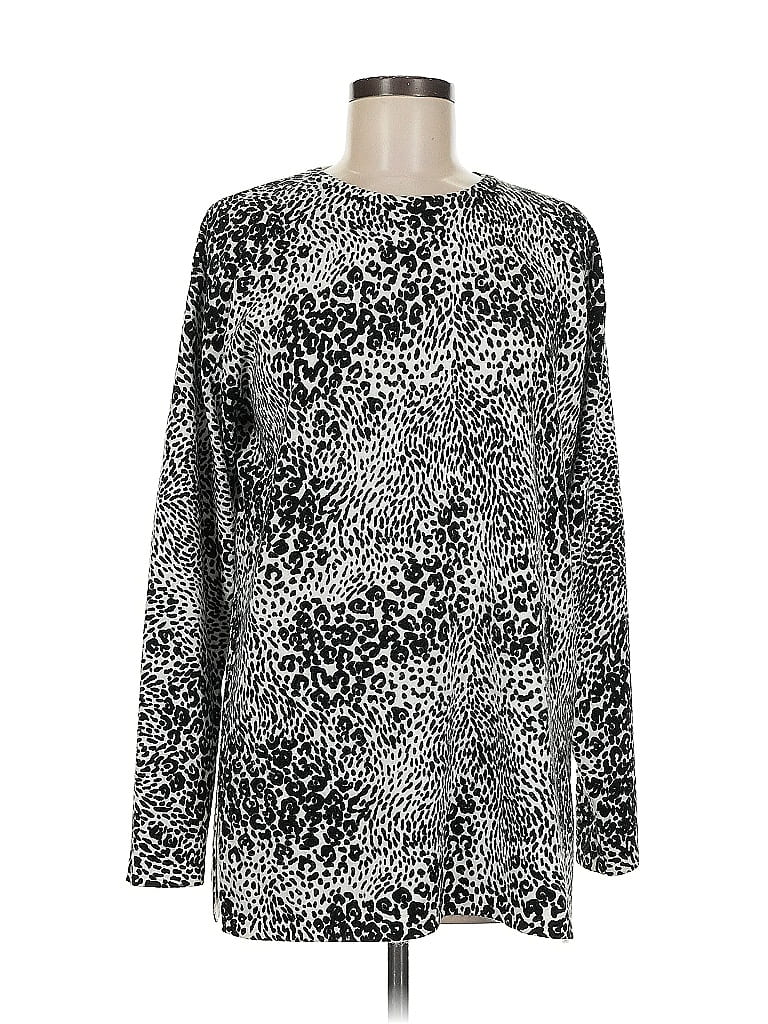 Pre-owned Amanda Smith Pullover Sweater In Silver