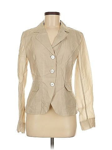 MADE IN ITALY Silk Blazer (view 1)