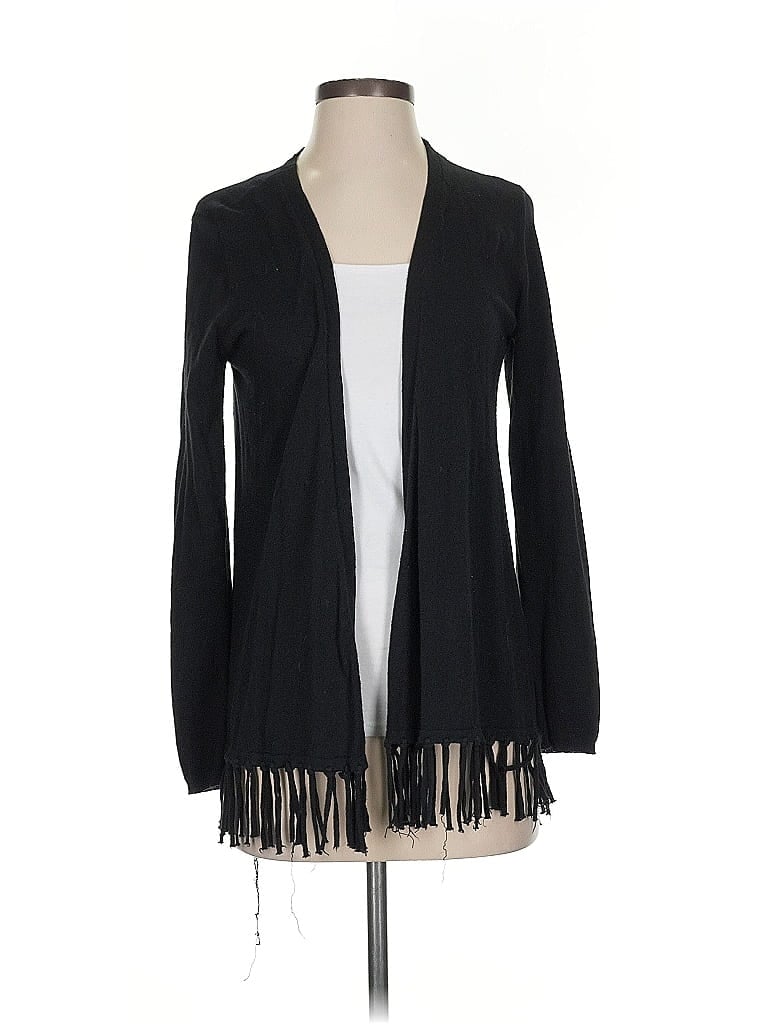 Pre-owned Chaus Cardigan Sweater In Black