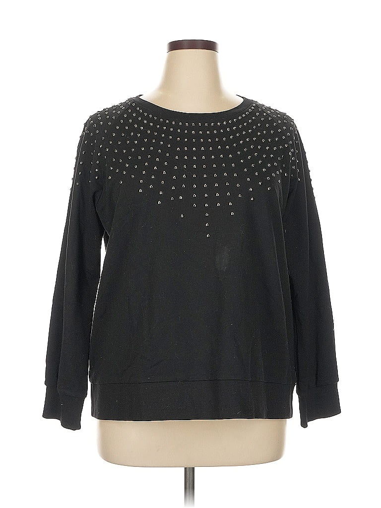 Vocal Stars Black Pullover Sweater Size XL - photo 1
