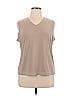 Doncaster Sport Tan Sleeveless Blouse Size XL - photo 1