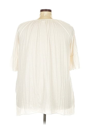 New York Laundry Short Sleeve Blouse (view 2)