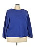 Roaman's Blue Pullover Sweater Size 22 - photo 1