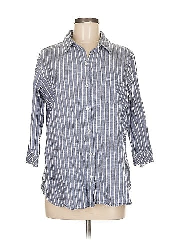 Da-sh 3/4 Sleeve Button-Down Shirt (view 1)