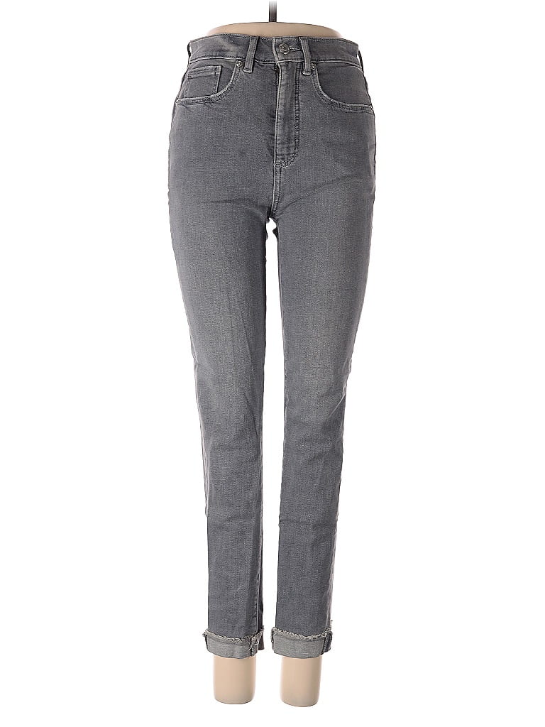 Pre-owned Ann Taylor Loft Jeans In Gray