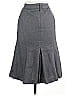 Ann Taylor LOFT Solid Gray Wool Skirt Size 6 - photo 2
