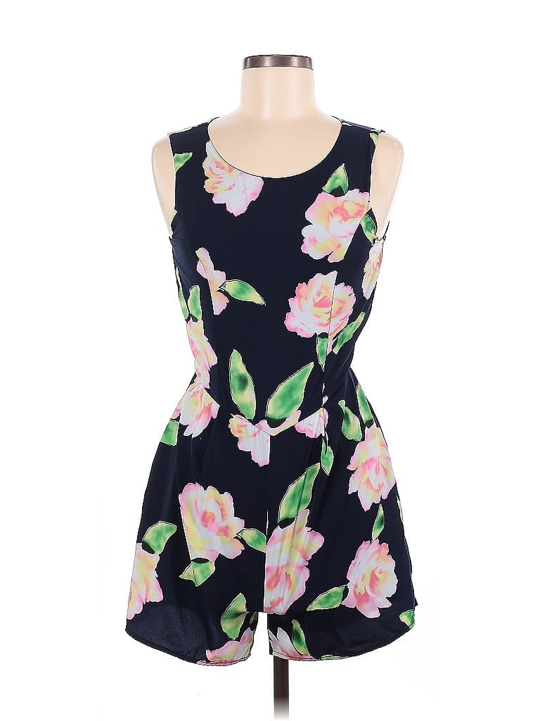 Pre-owned Monteau Romper In Blue