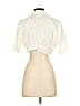 Zara Ivory Short Sleeve Blouse Size S - photo 2