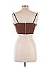 White Fox 100% Polyester Brown Sleeveless Blouse Size L - photo 2
