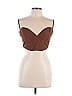 White Fox 100% Polyester Brown Sleeveless Blouse Size L - photo 1