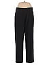 Piazza Sempione Solid Black Wool Pants Size EU (IT) 46 / US 10 - photo 1