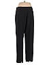 Piazza Sempione Solid Black Wool Pants Size EU (IT) 46 / US 10 - photo 2