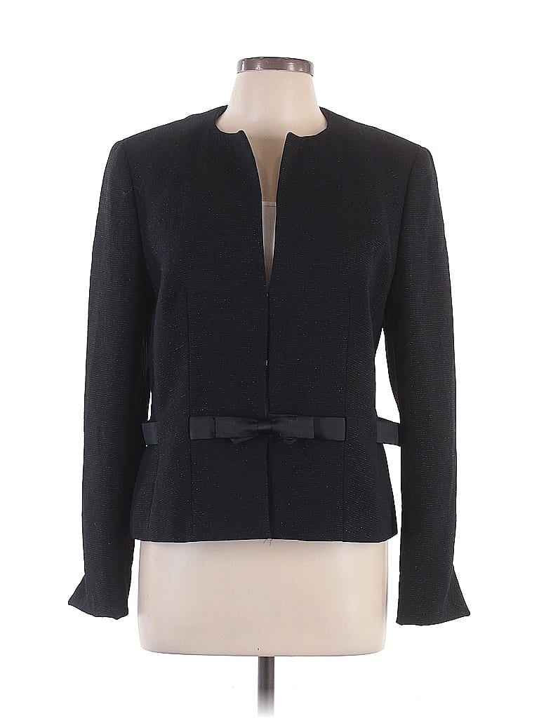 Escada Black Wool Blazer Size EU 42 / US 12 - photo 1
