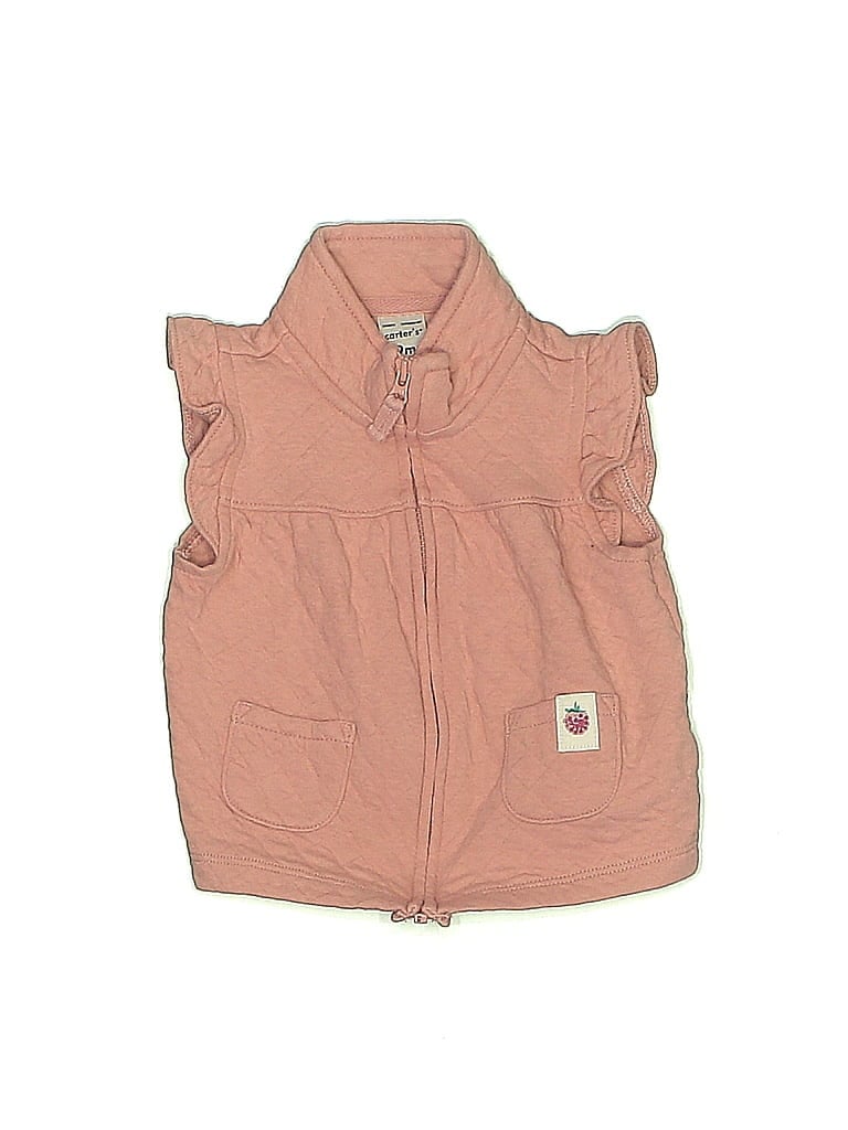 Carter's Pink Vest 6-9 MO / 9 MO - photo 1