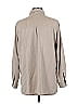 Chico's Design 100% Polyester Tan Long Sleeve Button-Down Shirt Size L - photo 2