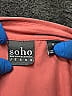 Soho JEANS NEW YORK & COMPANY 100% Polyester Pink Orange Sleeveless Blouse Size XL - photo 6