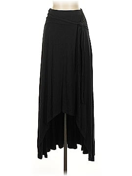 White House Black Market Solid Black Formal Skirt Size XXS