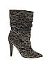 IRO Animal Print Gray Green Boots Size EU 39 - photo 1