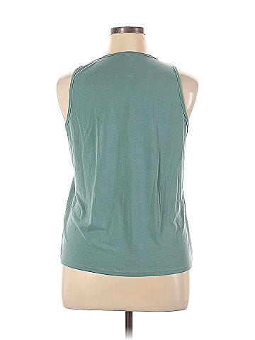 Green Envelope Tank Top (view 2)
