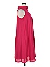 Jessica London Solid Burgundy Cocktail Dress Size 16 - photo 4