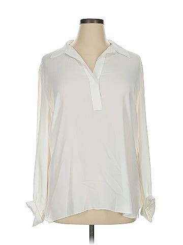 R | Label Long Sleeve Blouse (view 1)