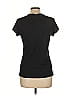 Ann Taylor Factory Black Short Sleeve Top Size L - photo 2