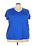 Xersion 100% Polyester Blue Active T-Shirt Size 3X - photo 1