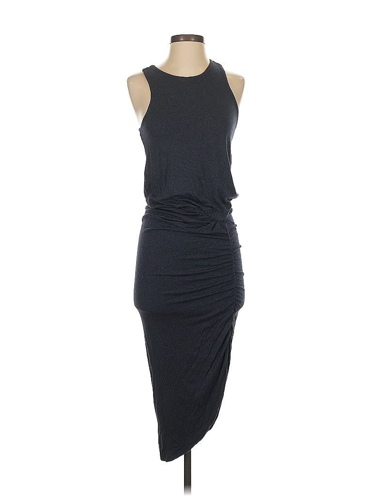 Pre-owned Assorted Brands Cocktail Dress In Gray