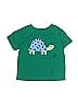 Hanna Andersson 100% Cotton Green Short Sleeve T-Shirt Size 6-12 mo - photo 1