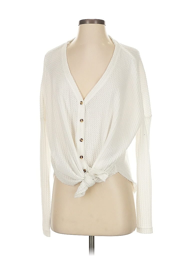 Out From Under Ivory Long Sleeve Top Size XS - photo 1
