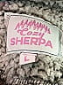 Cozy Sherpa 100% Polyester Silver Gray Pullover Sweater Size L - photo 7