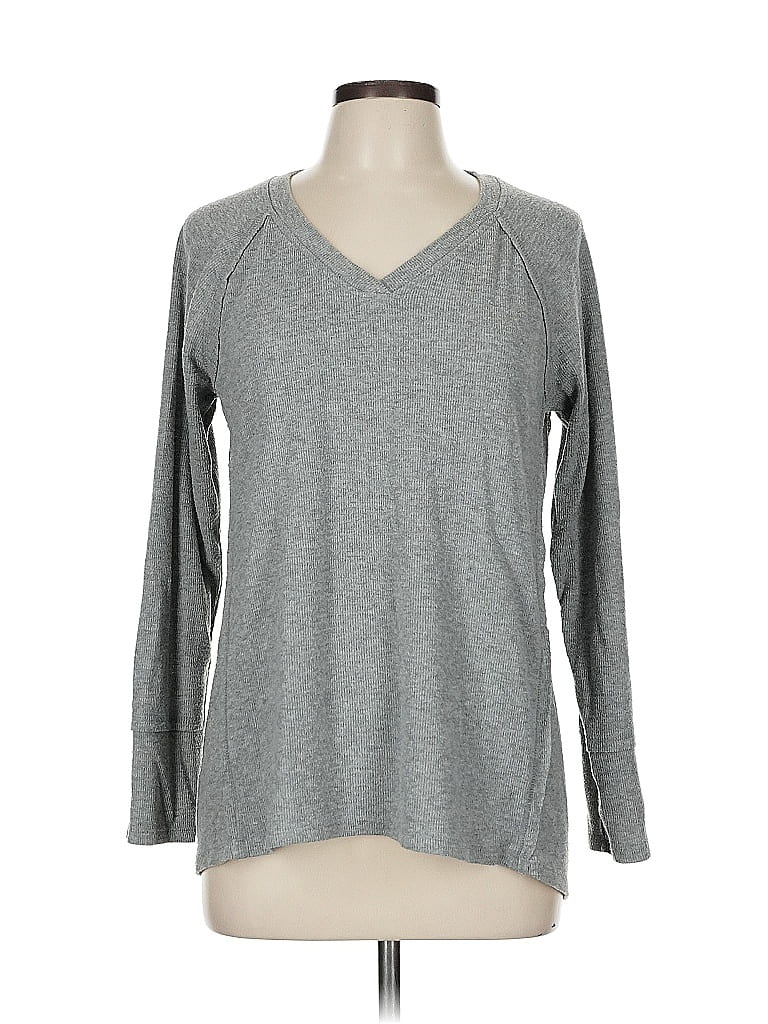 Wildfox Gray Long Sleeve T-Shirt Size M - photo 1