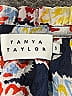 Tanya Taylor 100% Polyester Floral Blue Long Sleeve Blouse Size S - photo 6