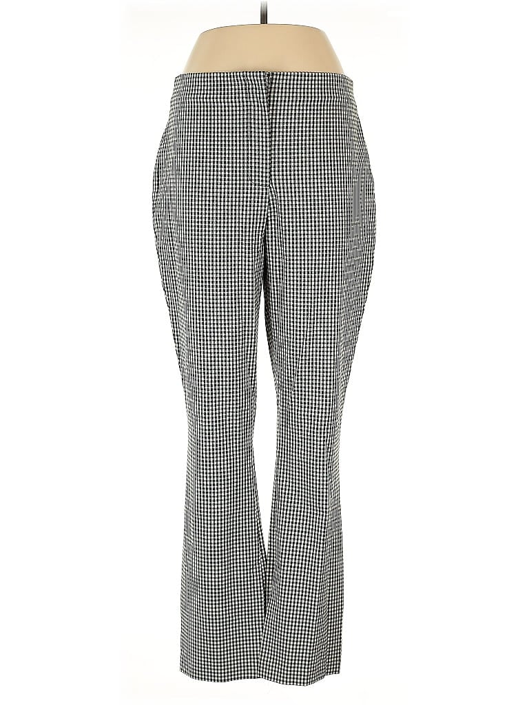 Pre-owned Nicole Miller Dress Pants In Gray