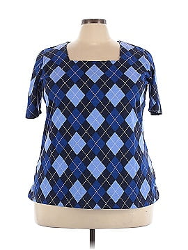 Jessica London Short Sleeve Blouse