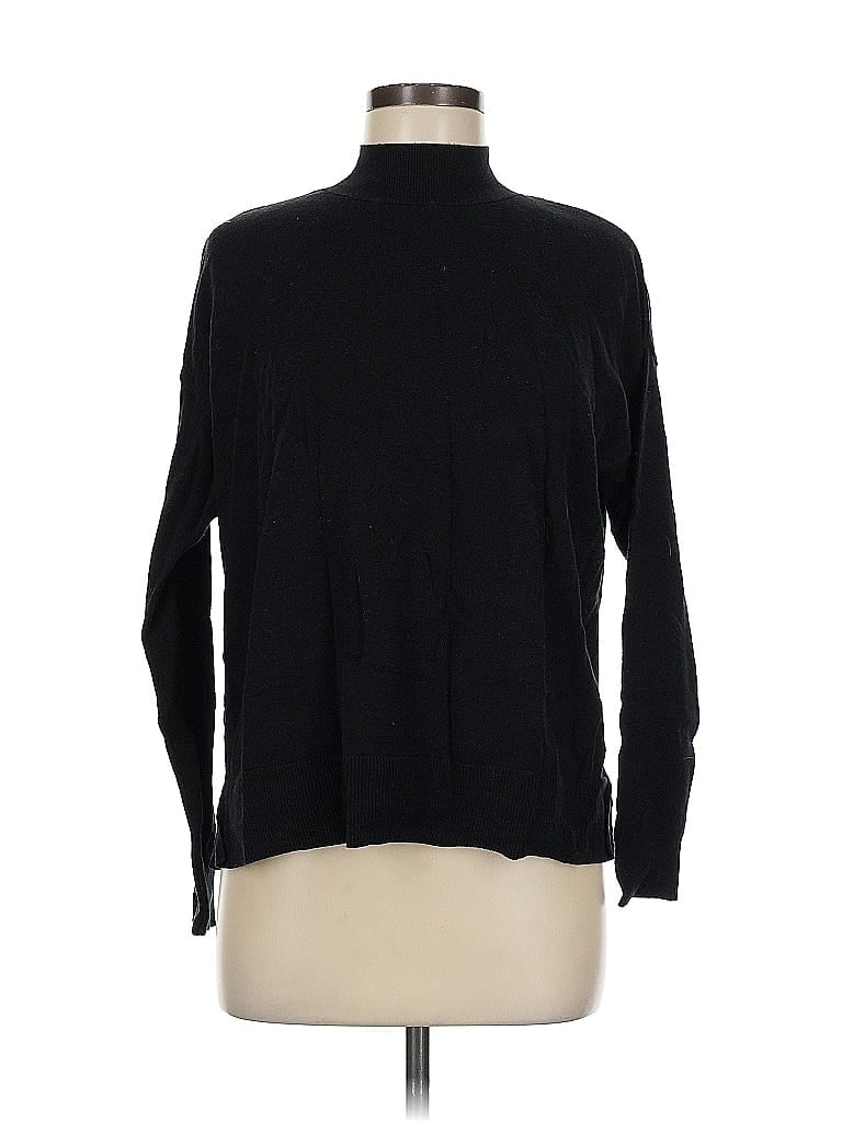 Pre-owned Old Navy Turtleneck Sweater In Black