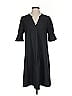 Unbranded Solid Black Casual Dress Size S - photo 1