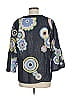 AG Gray Blue 3/4 Sleeve Blouse Size 6 - photo 2