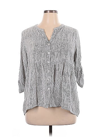Jones & Co 3/4 Sleeve Blouse (view 1)