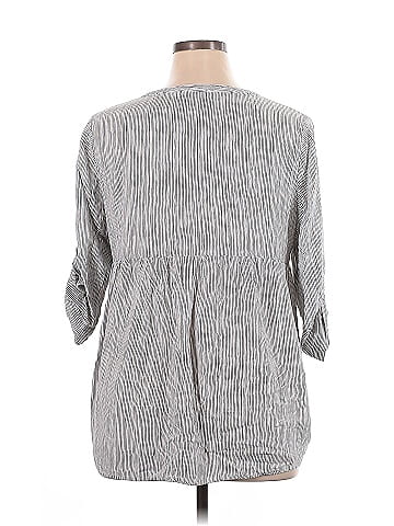 Jones & Co 3/4 Sleeve Blouse (view 2)
