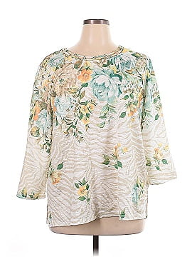 Alfred Dunner 3/4 Sleeve Blouse