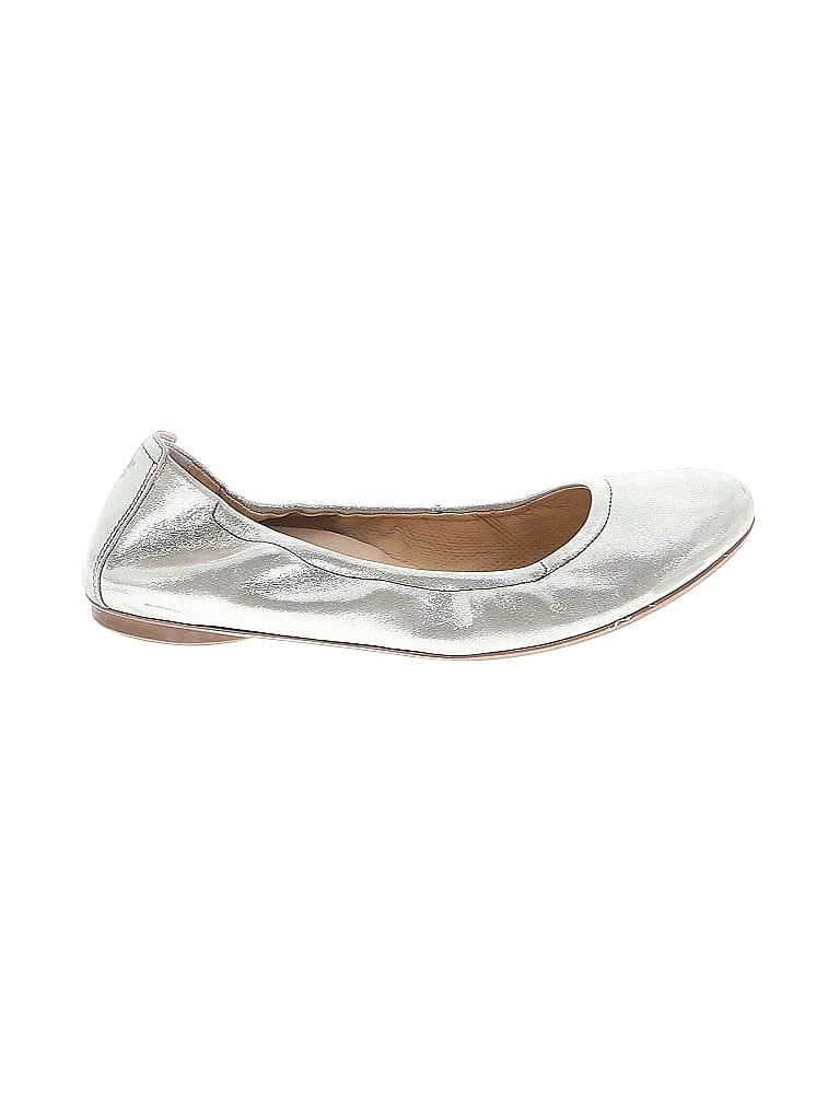 Paul Green Metallic Silver Gold Flats Size UK 6 / US 8 - photo 1
